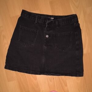 Puella | Chic Black Mini Skirt